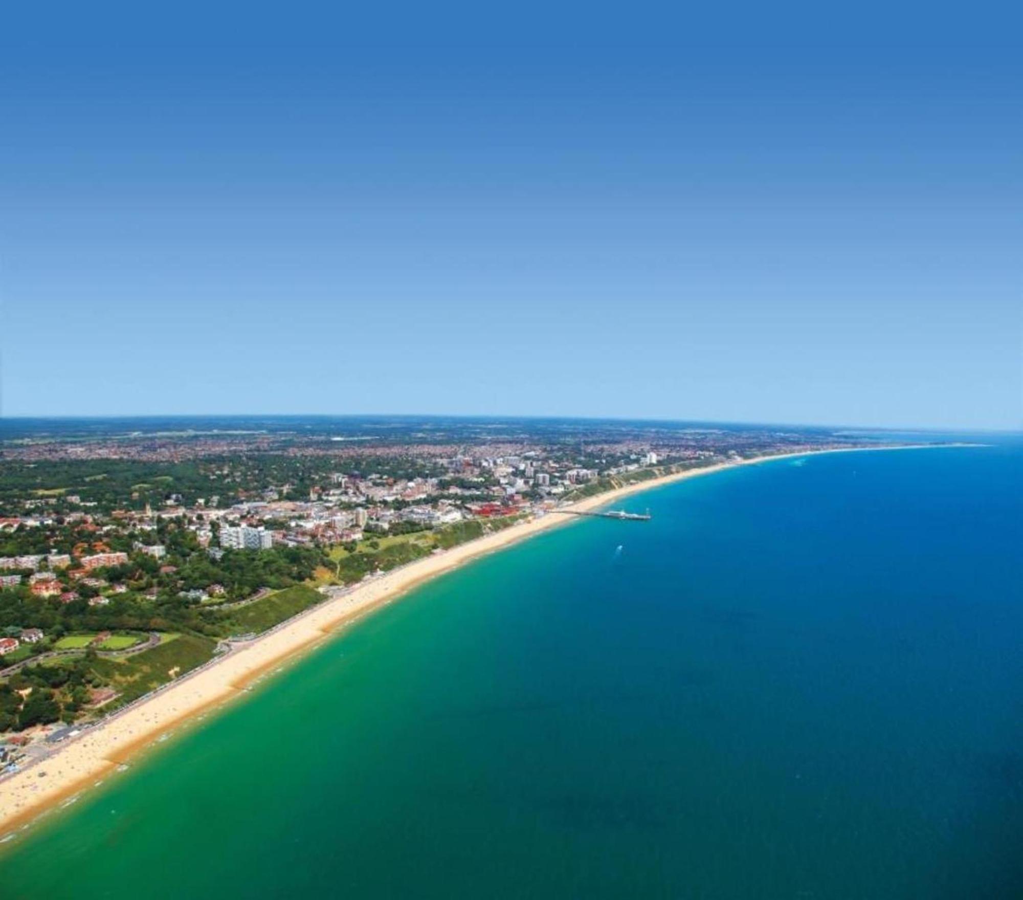 Bournecoast - Clifftop Apartment With Garden -Fm827 Bournemouth Exteriör bild