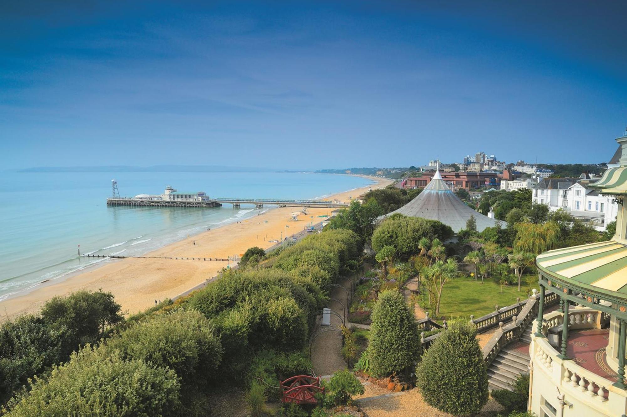 Bournecoast - Clifftop Apartment With Garden -Fm827 Bournemouth Exteriör bild