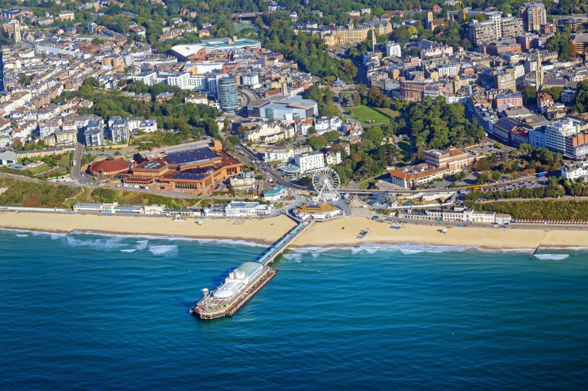 Bournecoast - Clifftop Apartment With Garden -Fm827 Bournemouth Exteriör bild